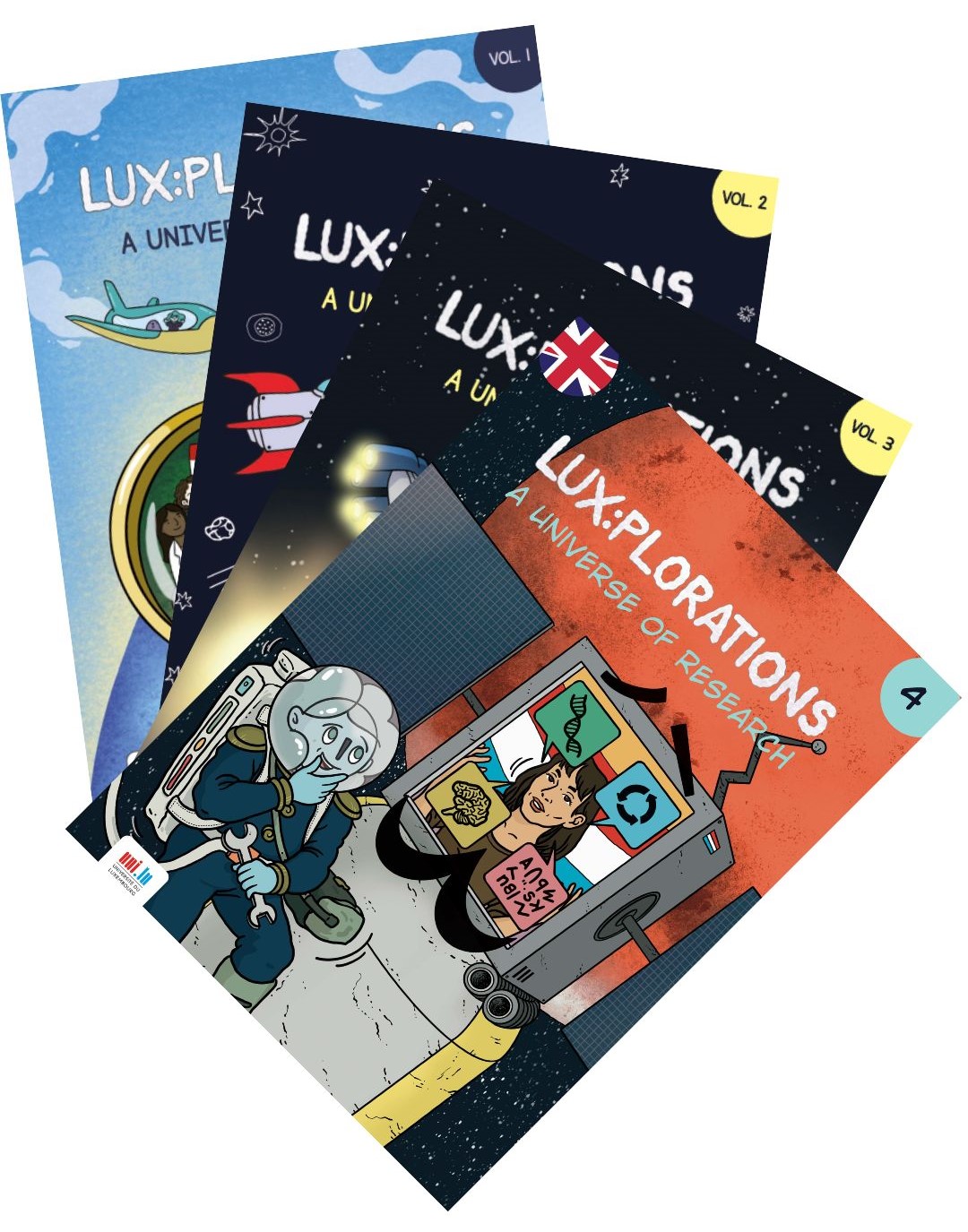 LUXplo all 4 covers